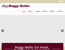 Tablet Screenshot of buggybathe.com